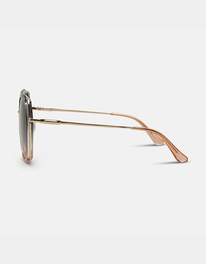 Indigo Sunglasses Ombre Blue Pink Smoke