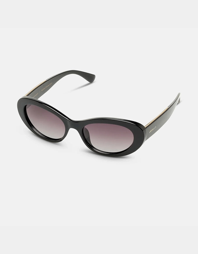 Macey Sunglasses Black Smoke