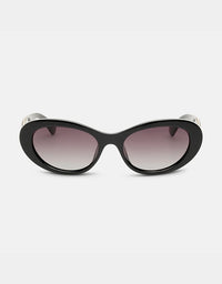 Macey Sunglasses Black Smoke