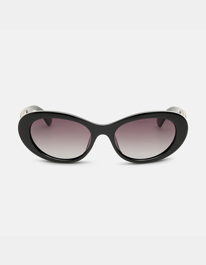 Macey Sunglasses Black Smoke