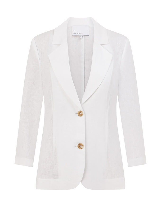 Illuminate Jacket Porcelain