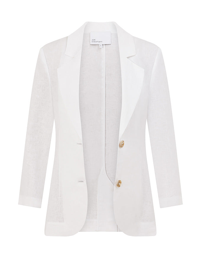 Illuminate Jacket Porcelain