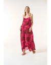 Antoinette Slip Dress San Sebastian Hot Coral