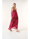 Antoinette Slip Dress San Sebastian Hot Coral