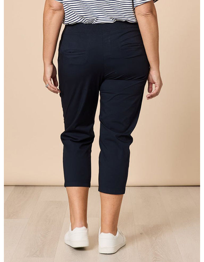 Santorini Cotton Pant Navy