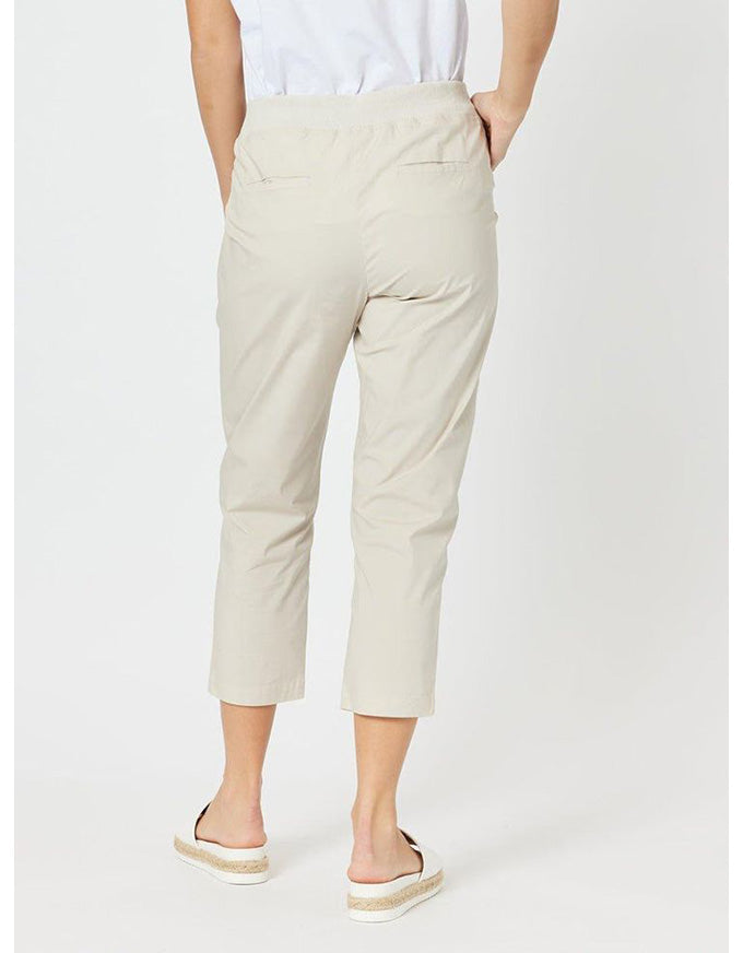 Santorini Cotton Pant Stone