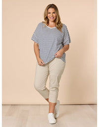 Santorini Cotton Pant Stone