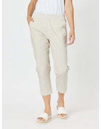 Santorini Cotton Pant Stone