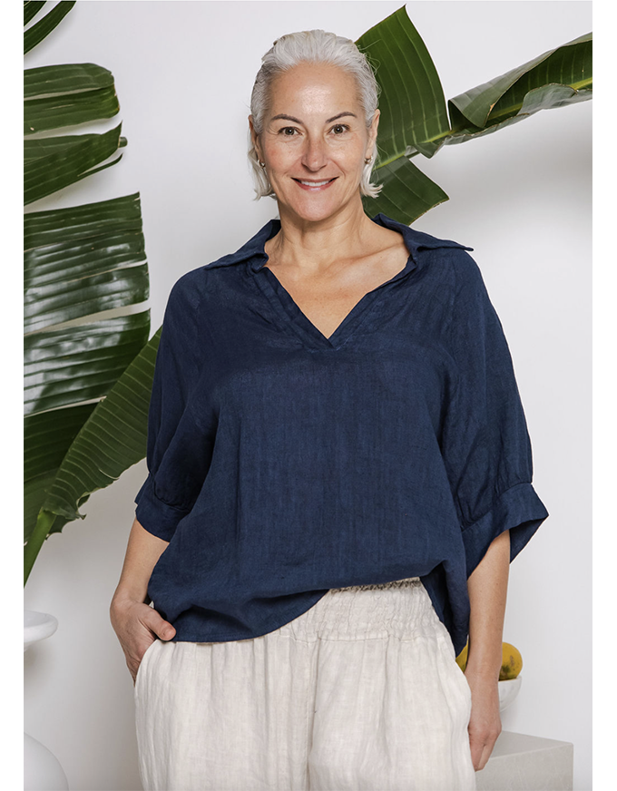 Comme Top Navy