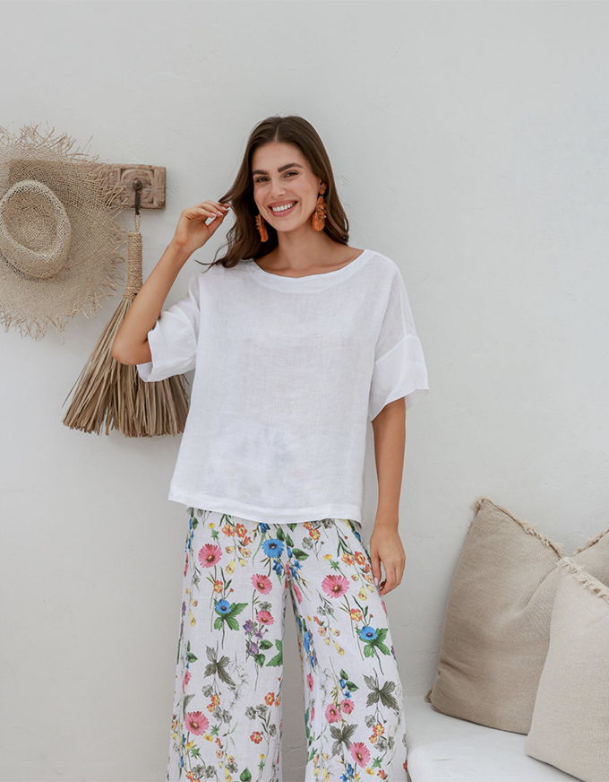 Teresa Top White