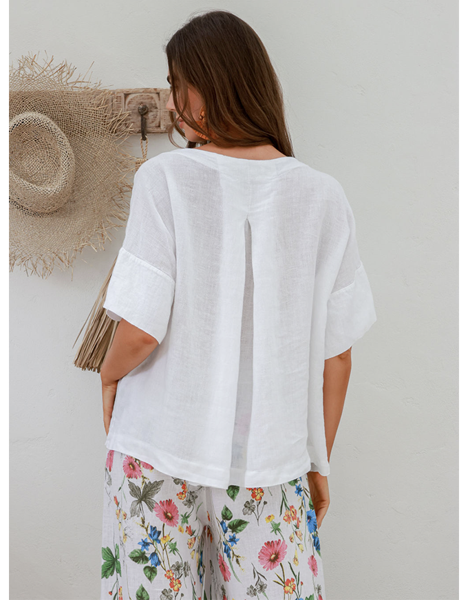 Teresa Top White