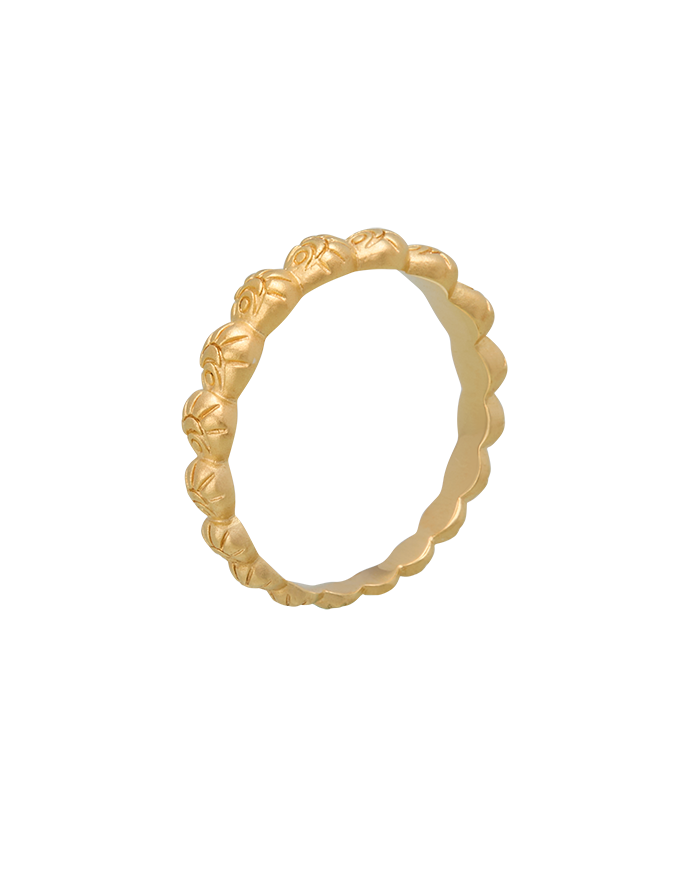 Soul Protector Ring 18KT YGP