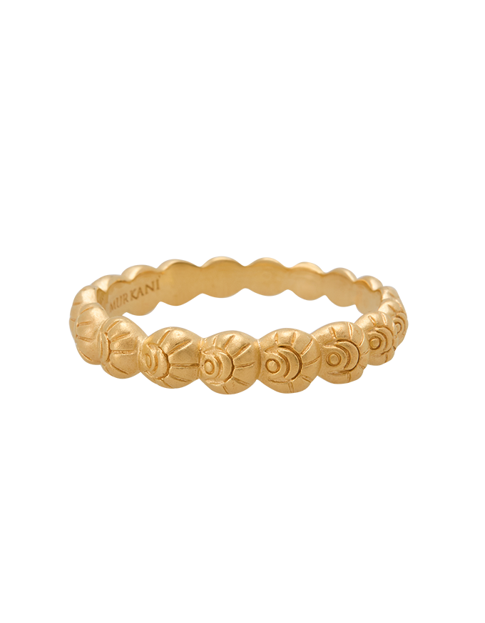 Soul Protector Ring 18KT YGP