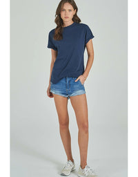 Slouchy Tee Navy