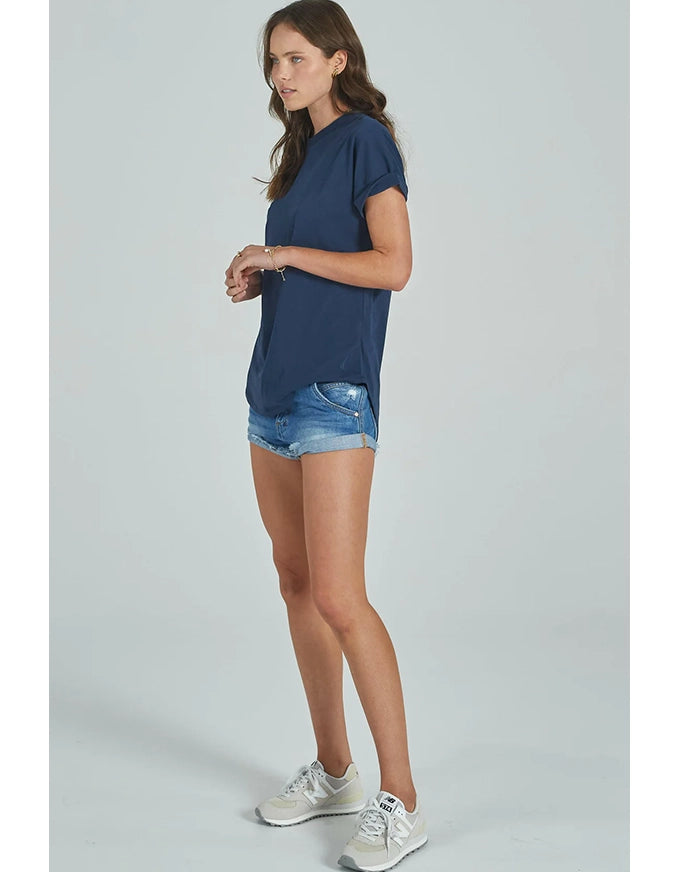 Slouchy Tee Navy