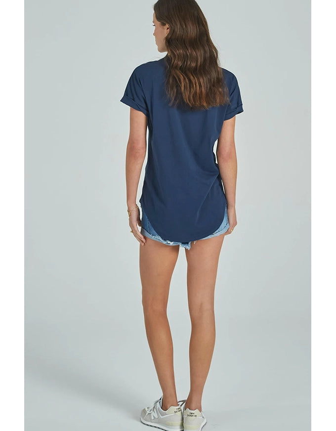 Slouchy Tee Navy