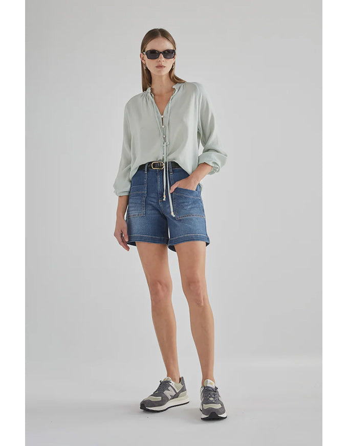 Zaplin Denim Shorts Rodeo Blue