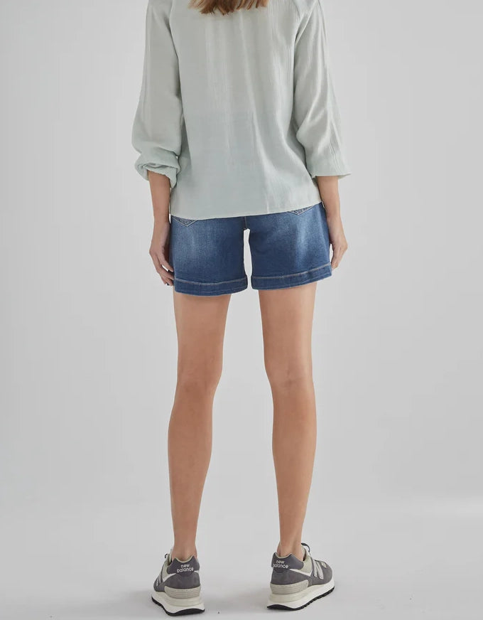 Zaplin Denim Shorts Rodeo Blue