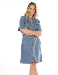 Soft Denim Dress