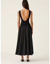 Sophia Midi Dress Black