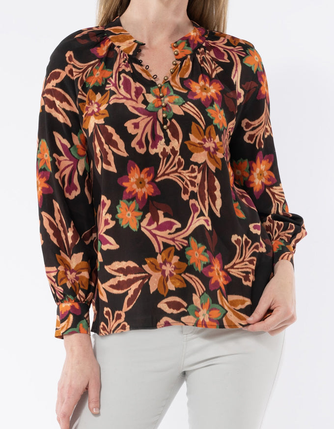 Spice Floral Top