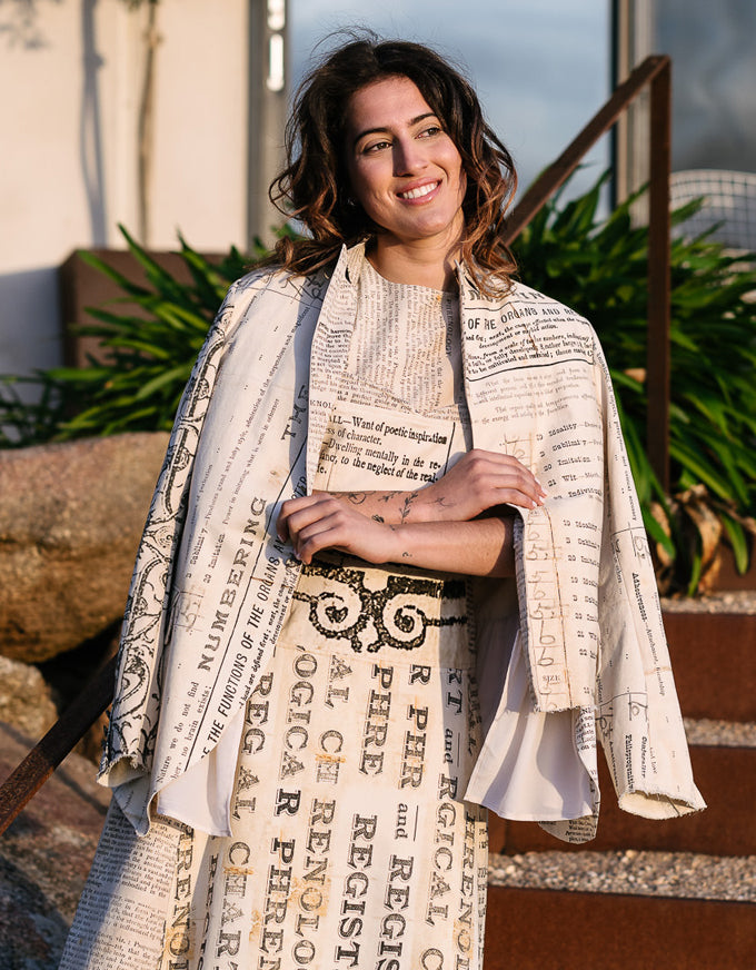 Splice Phrenology Silk Frill Jacket