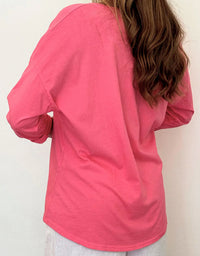 Star Long Sleeve Miami Pink