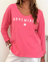 Star Long Sleeve Miami Pink