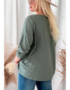 Star Long Sleeve Top Khaki