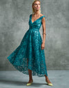 Stephanie Dress Turquoise