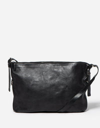 Vaucluse Leather Handbag Black