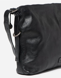 Vaucluse Leather Handbag Black