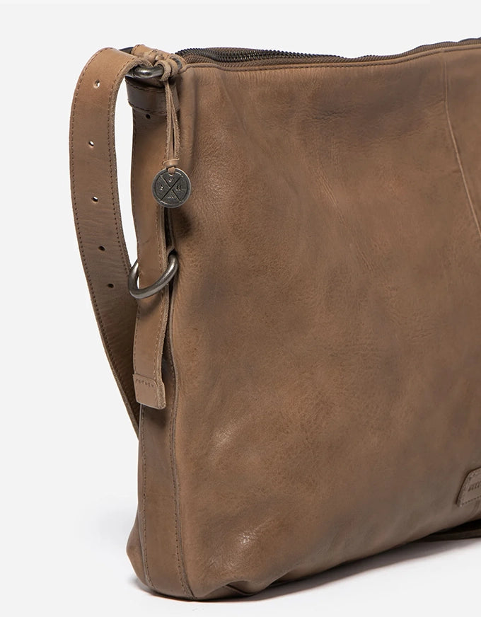 Vaucluse Leather Handbag Taupe