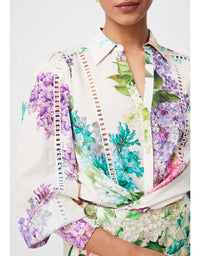 Swanson Placement Blouse Wisteria