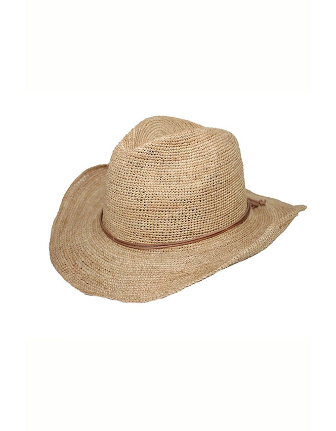 Monaco Cowboy Natural Hat 58cm