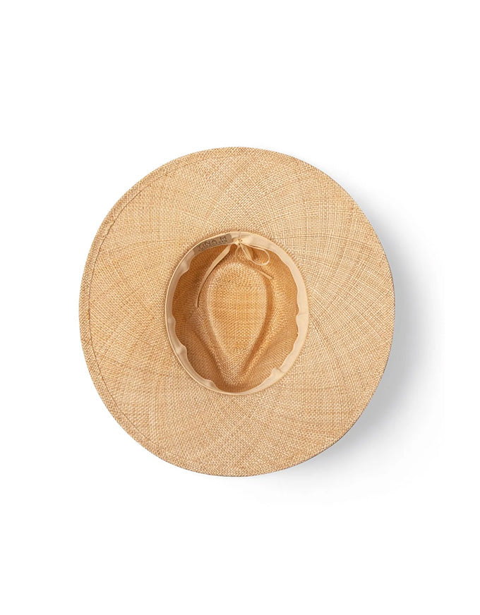 Madrid Wide Brim Fedora Natural
