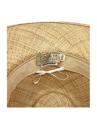 Madrid Wide Brim Fedora Natural