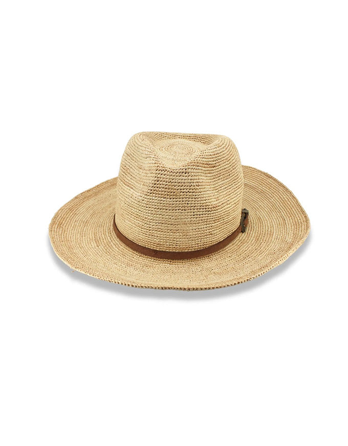 Riviera Fedora Natural Hat - Australian Made