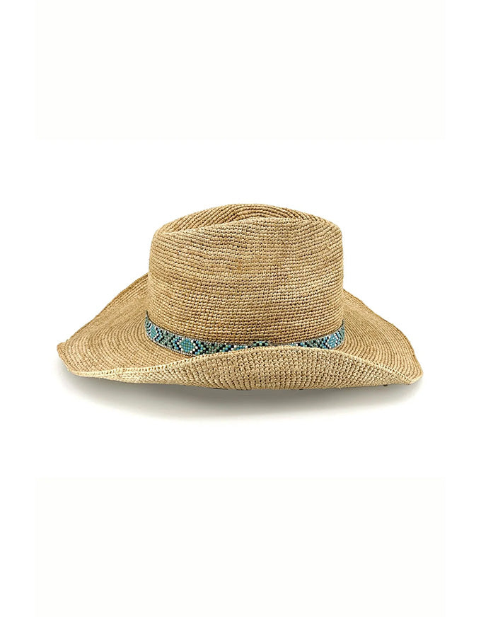 Simone Cowboy Natural Hat - Australian Made