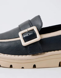 Ellish Leather Loafer Navy/Milk