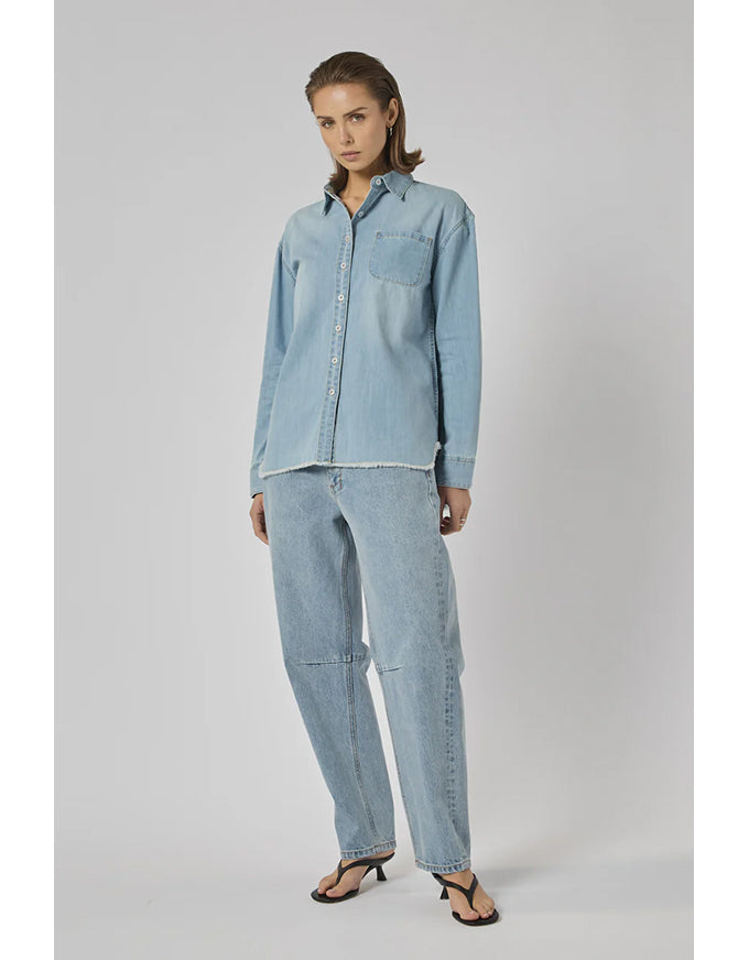 Tahiti Sunbleach Denim Shirt