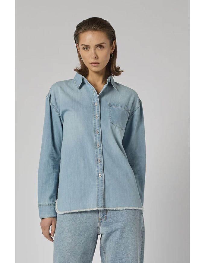 Tahiti Sunbleach Denim Shirt