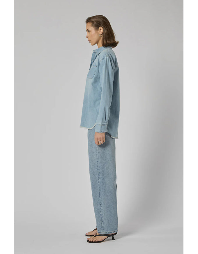 Tahiti Sunbleach Denim Shirt