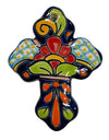 Handmade Ceramic Glazed Talavera Cross&nbsp;