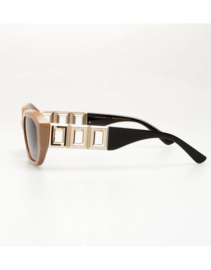 Teagan Sunglasses Macchiato Brown