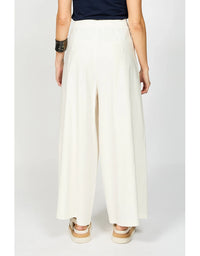 Sicily Palazzo Pant White