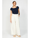 Sicily Palazzo Pant White