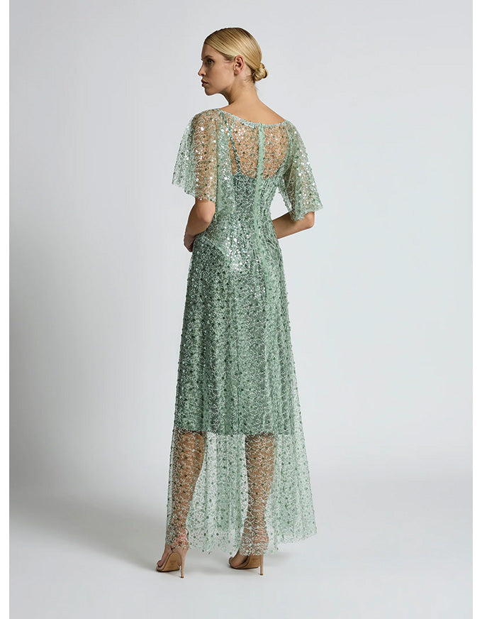 Tilda Gown Sage - Australian Made