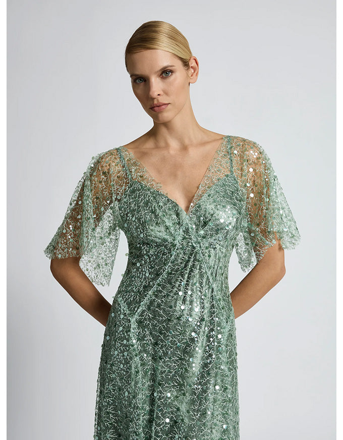 Tilda Gown Sage - Australian Made