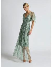 Tilda Gown Sage - Australian Made
